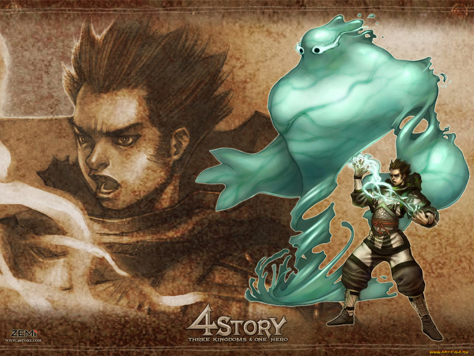 story, online, , , 4story, three, kingdoms, one, hero